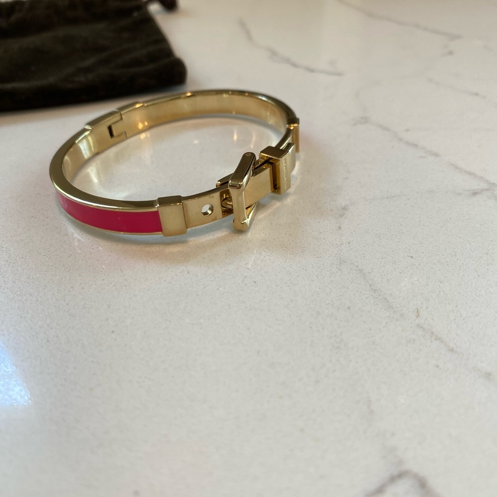 Michael Kors buckle enamel bangle